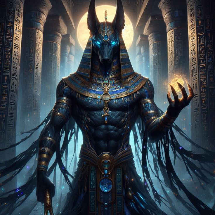 Symbols of Egyptian gods and goddesses