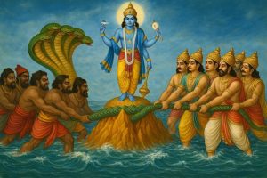 indian mythology stories Samudra Manthan Full Story: The Epic Churning of the Ocean
